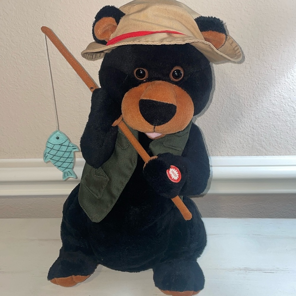 Kids of America Singing Fishing Bear